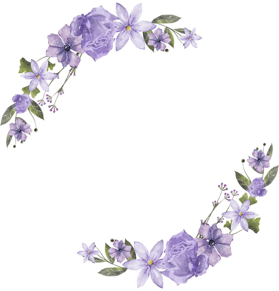 Purple Wreath Flower